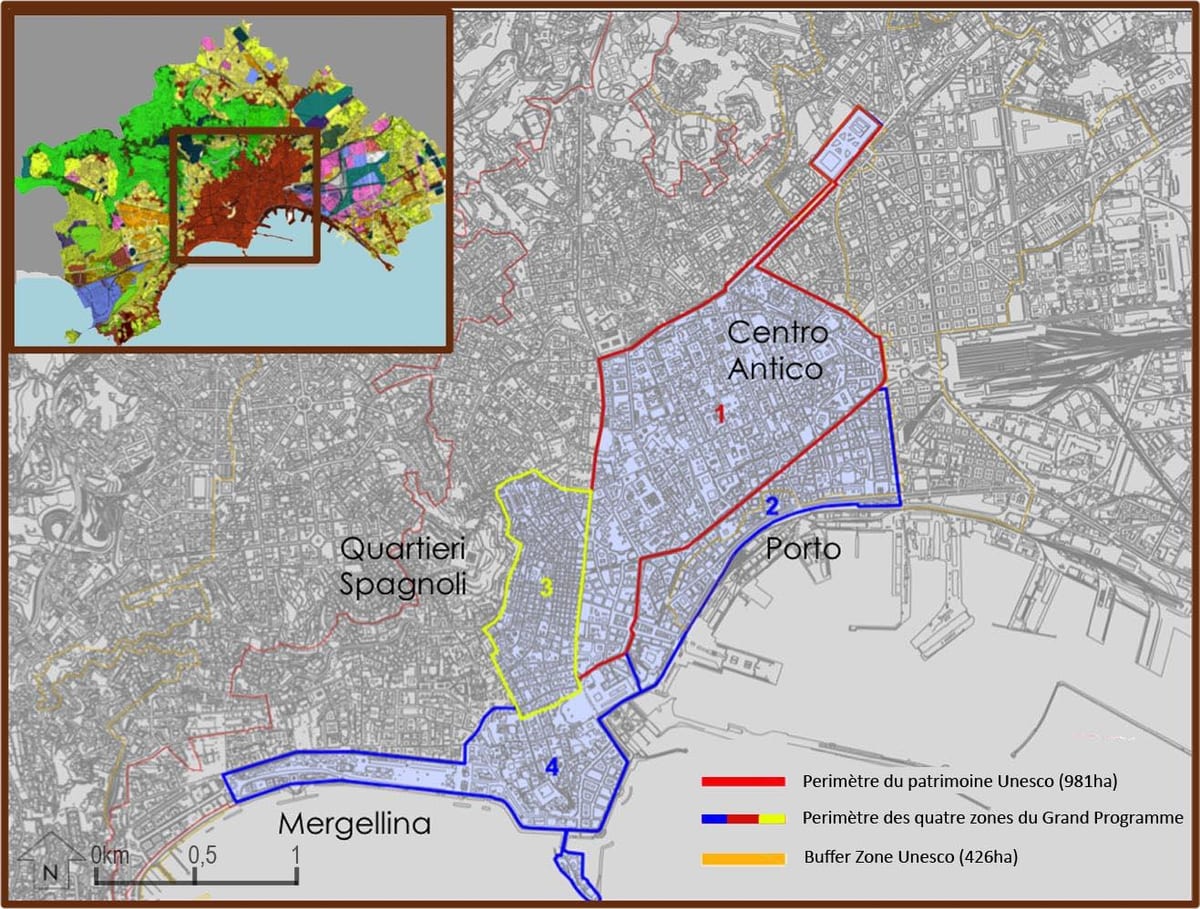 Kart Napoli tarixi mərkəzi