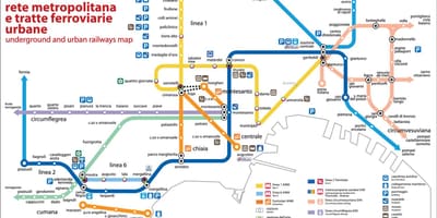 Avtobus Napoli xəritə