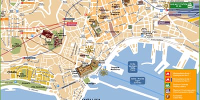 Turizm xəritəsi Napoli